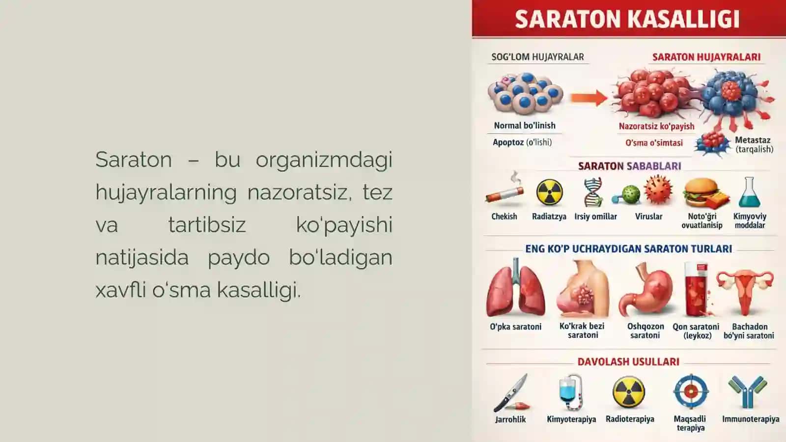 ONKOGENEZ-SARATON KASALLIGI 2
