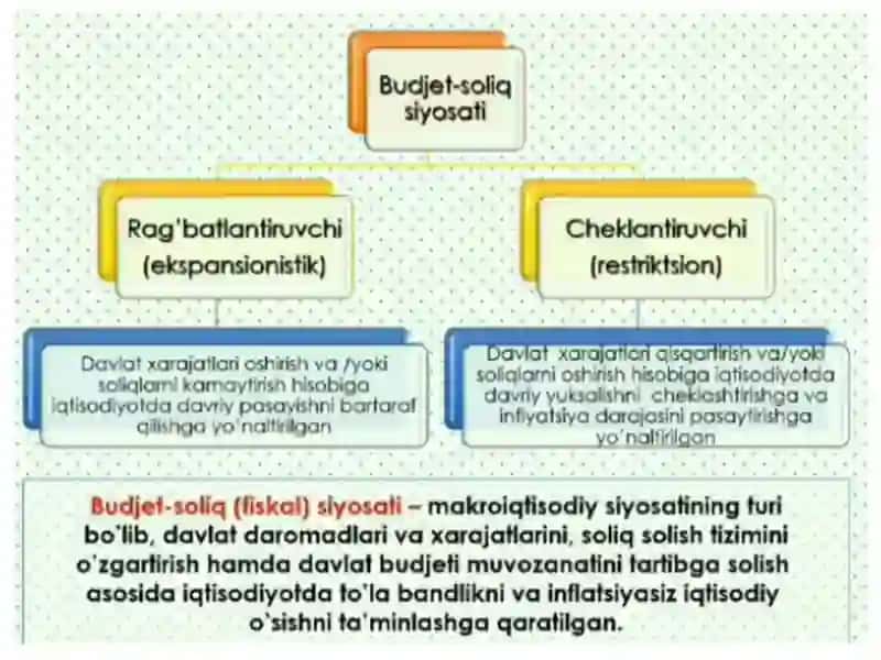 Byudjet-soliqsiyosatining mohiyati 2