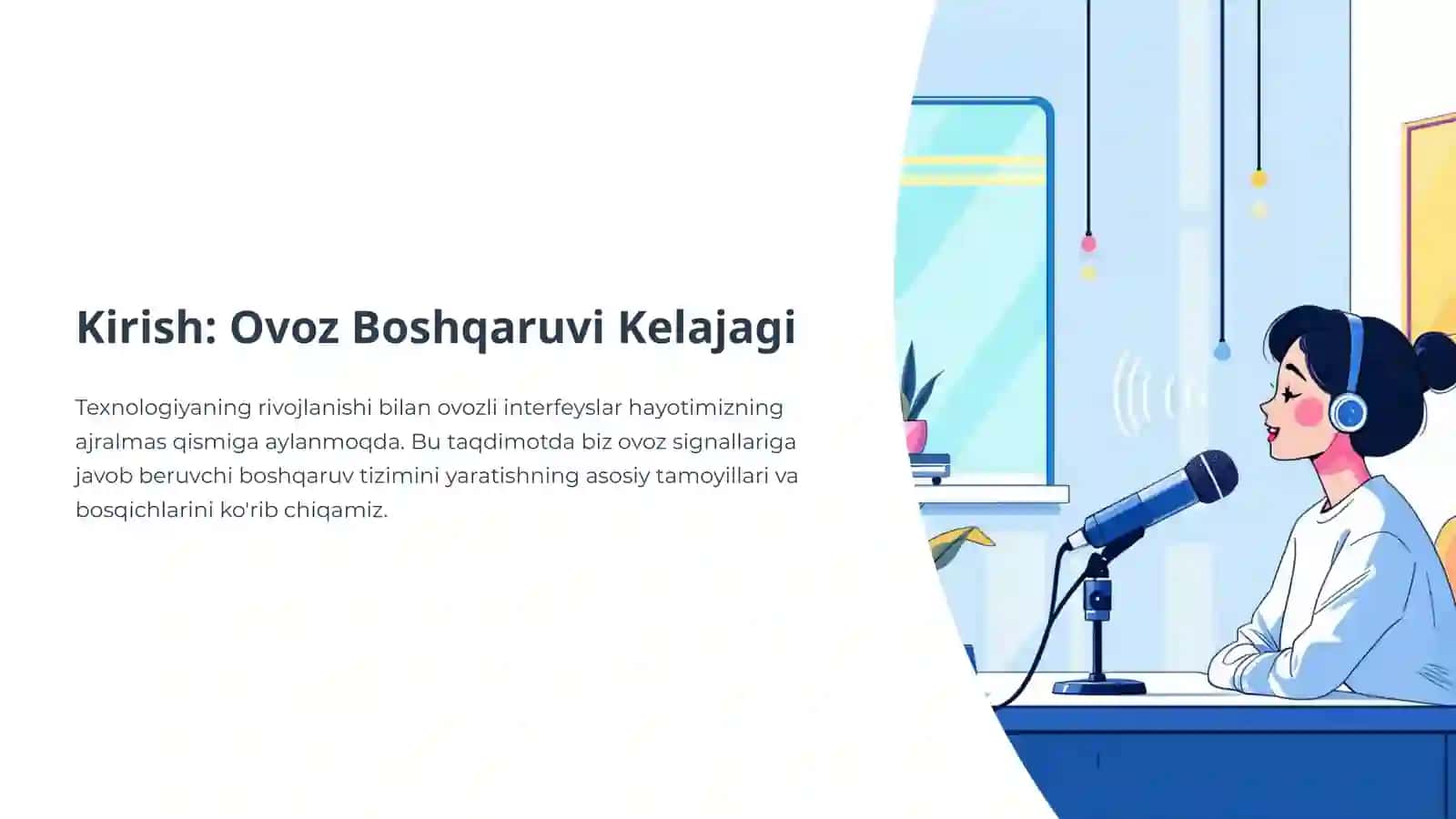 Ovoz Signallariga Javob Beruvchi Boshqaruv Tizimini Loyihalash 2