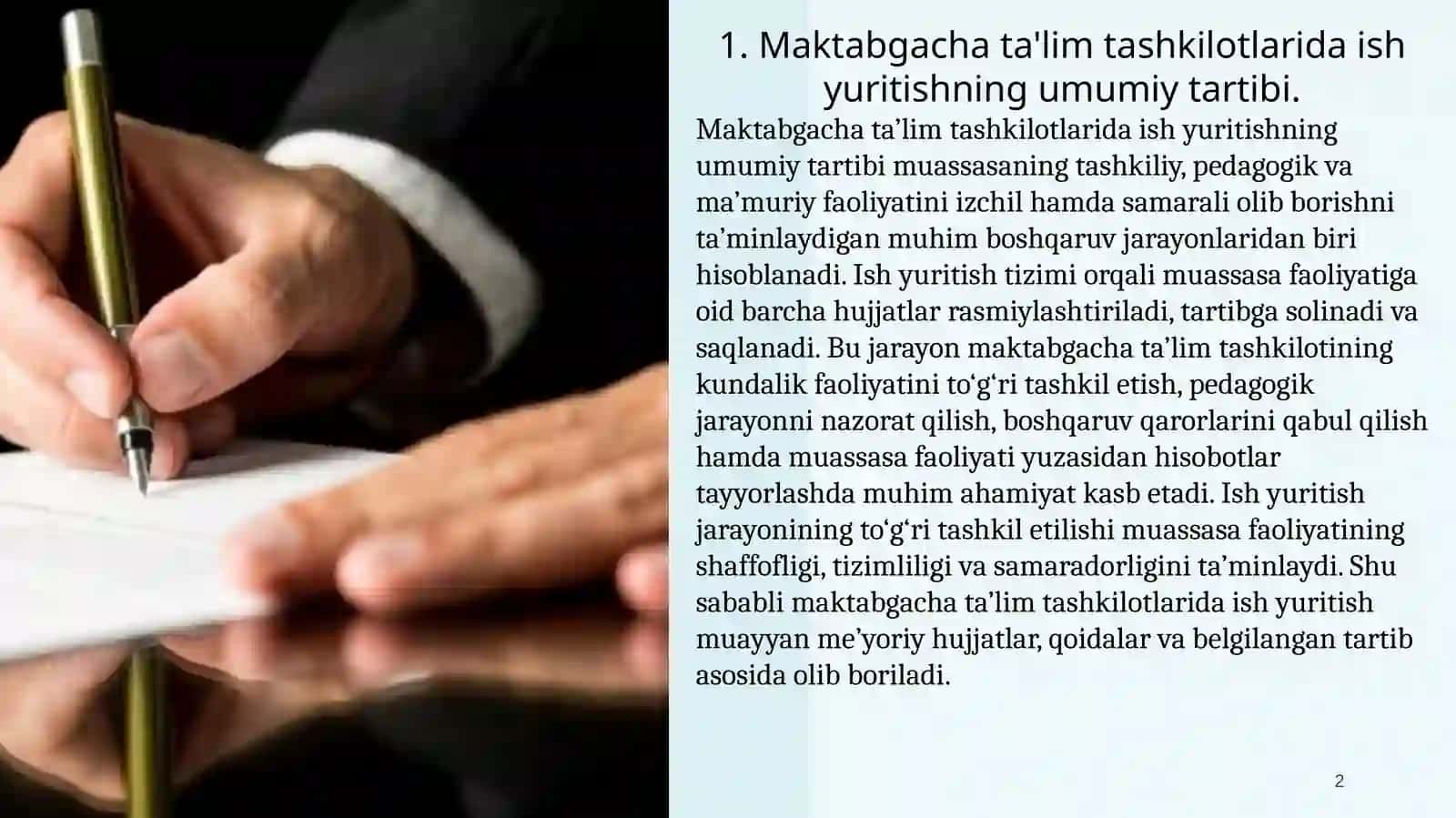 Maktabgachata'lim Tashkilotlarida Ish Yuritish Tartibi 2