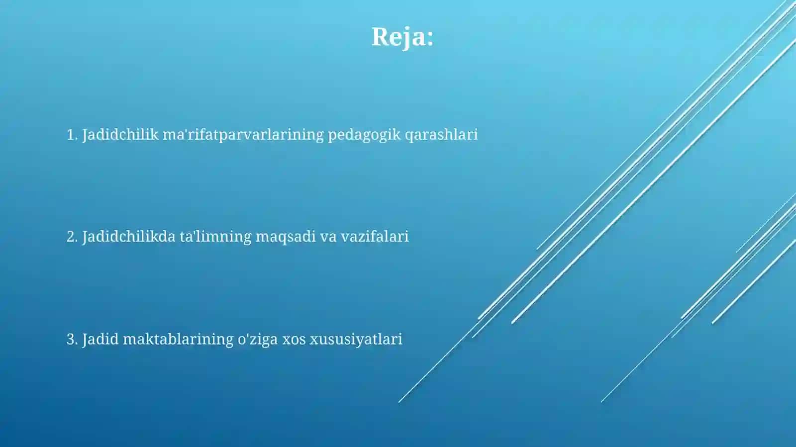 Jadid ma’rifatparvarlarining pedagogik qarashlari 2