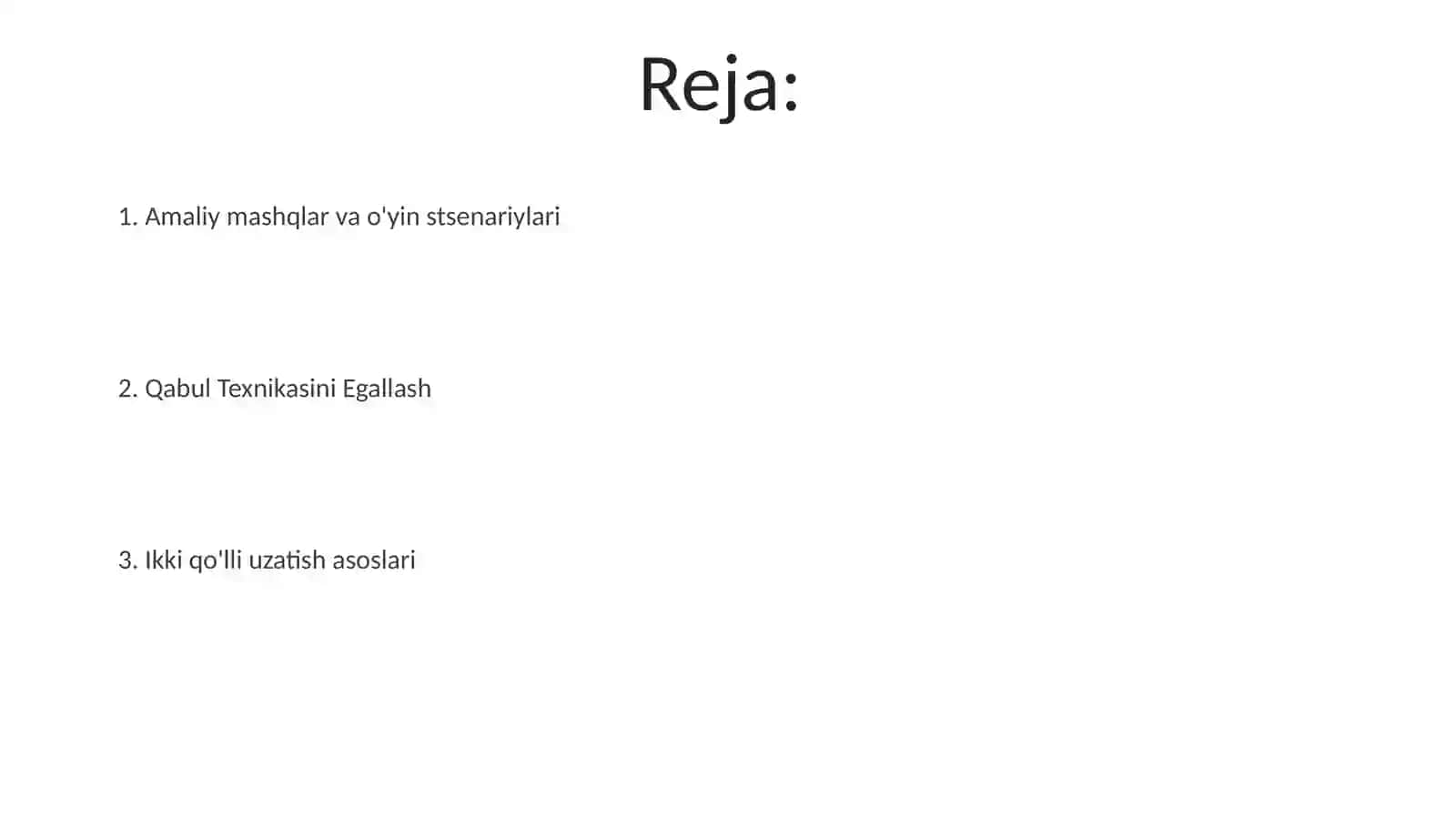 Yuqoridan ikki qo'llab to‘p uzatish va qabul qilish texnikasini o'rgatish 2