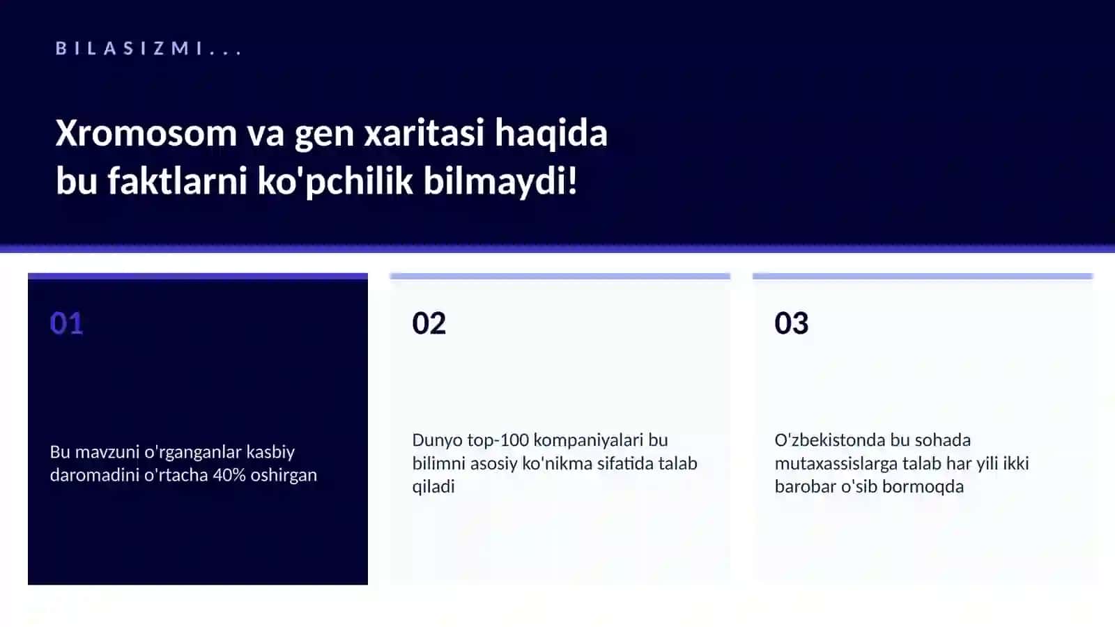 Xromosom va gen xaritasi 2