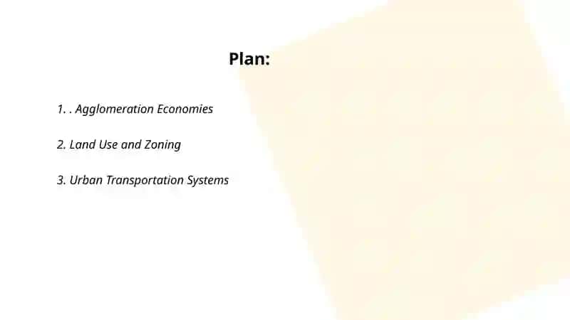 Five Principles of Urban Economics 2