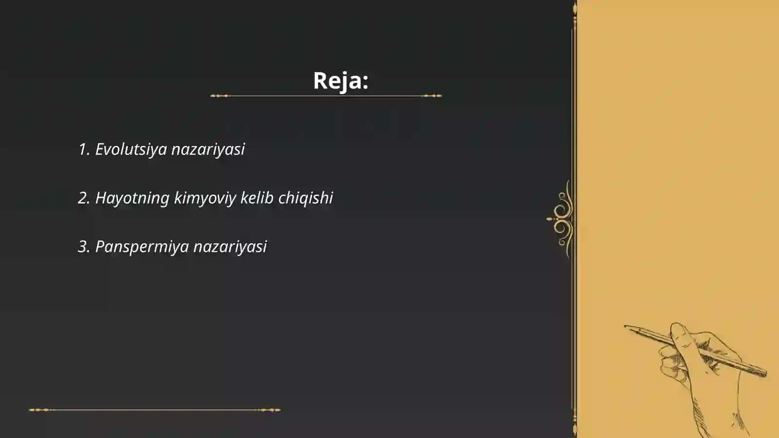 Evolutsiya nazariyasi 2