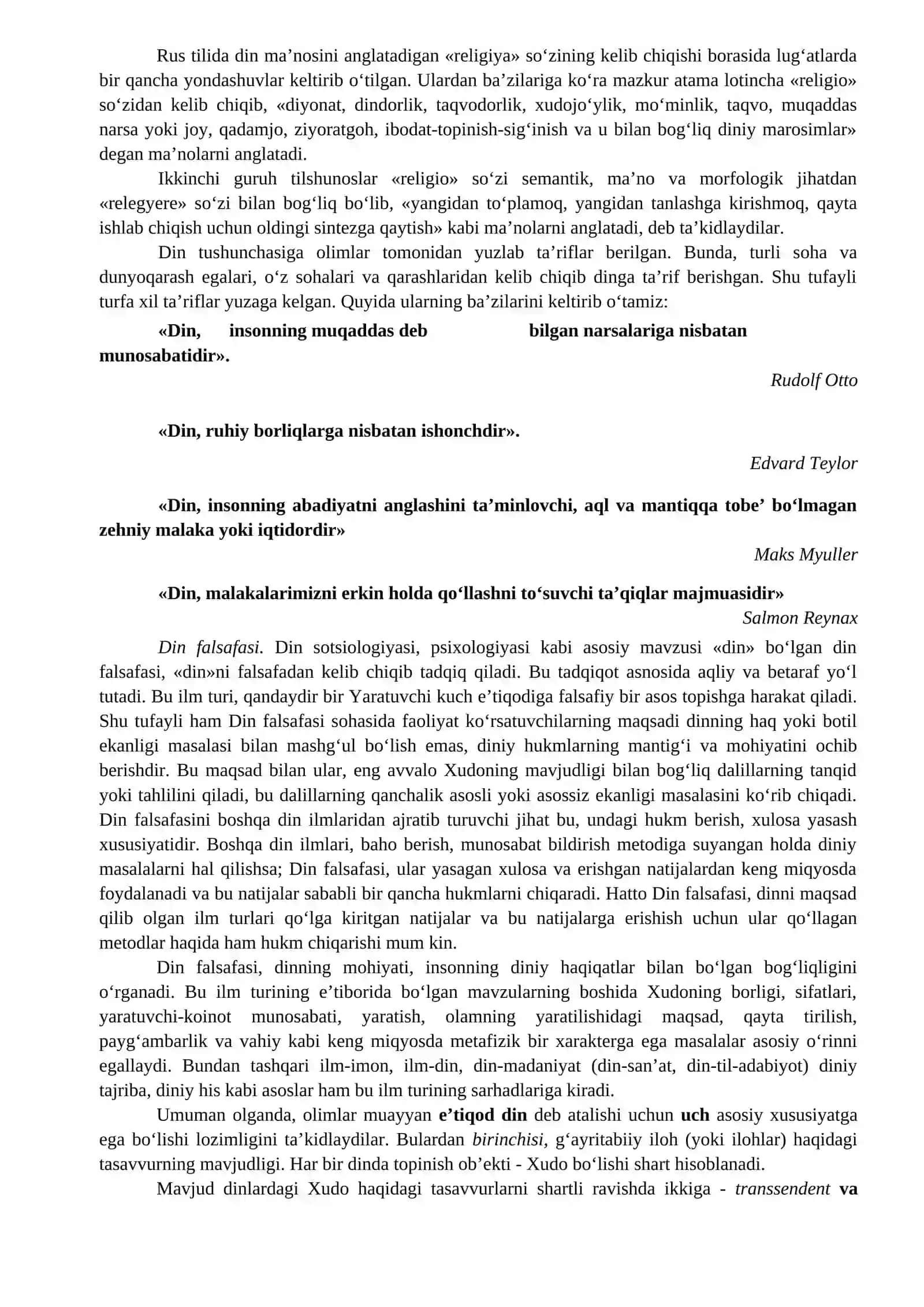 DINING ITTIFOQIY MADANIY HODISASI SIFATIDAGI AHAMIYATI 2