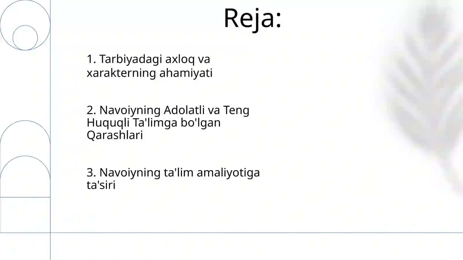 Alisher Navoiyning ta'lim -tarbiya tòģrisidagi qarashlari 2