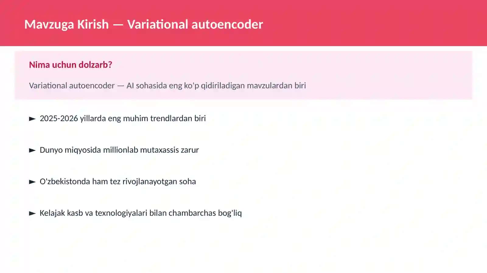Variational autoencoder 2