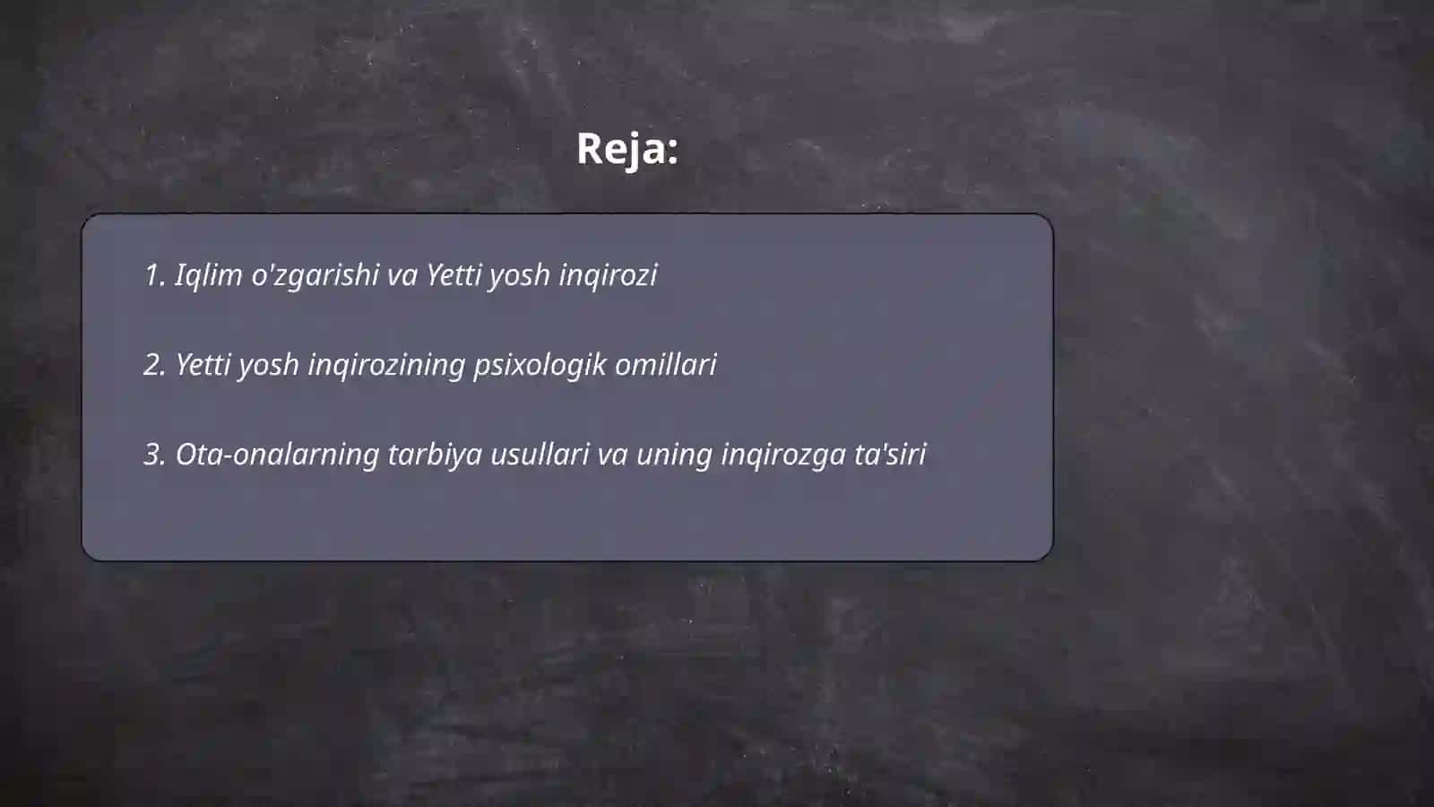 Yetti yosh inqirozi uning sabablari va uning alomatlari 2