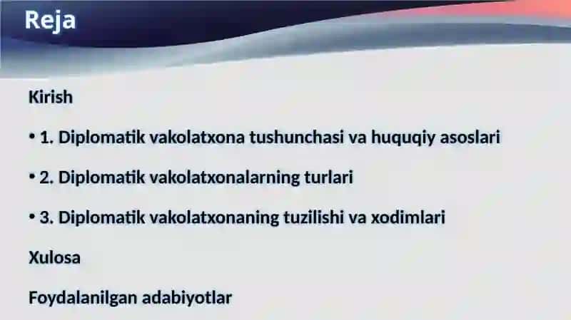 Diplomatik vakolatxonasi tuzilishi 2