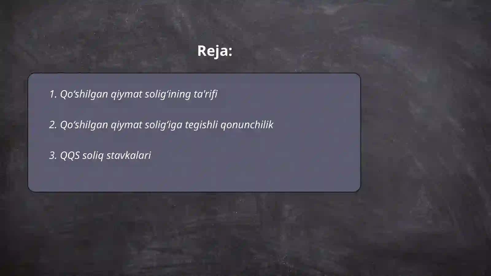 Qoʻshilgan qiymat soligʻi 2