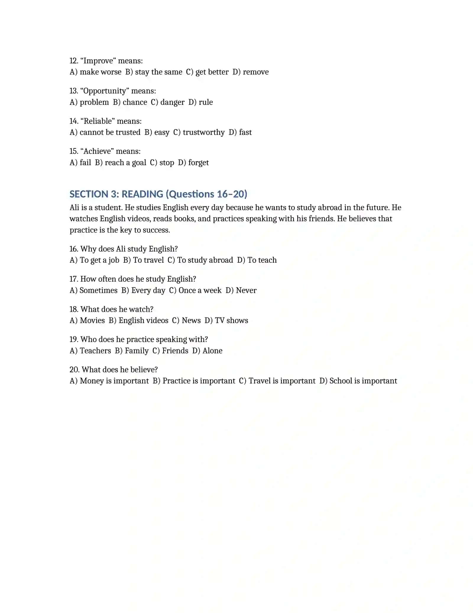 IELTS 8+ 2