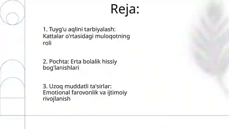 Gòdaklik davrida psixik rivojlanishda kattalar bilan emotsional muloqotning ahamiyati 2