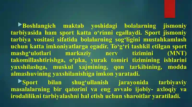 Bolalar sport maktablarida tanlab olish tizimlari 2