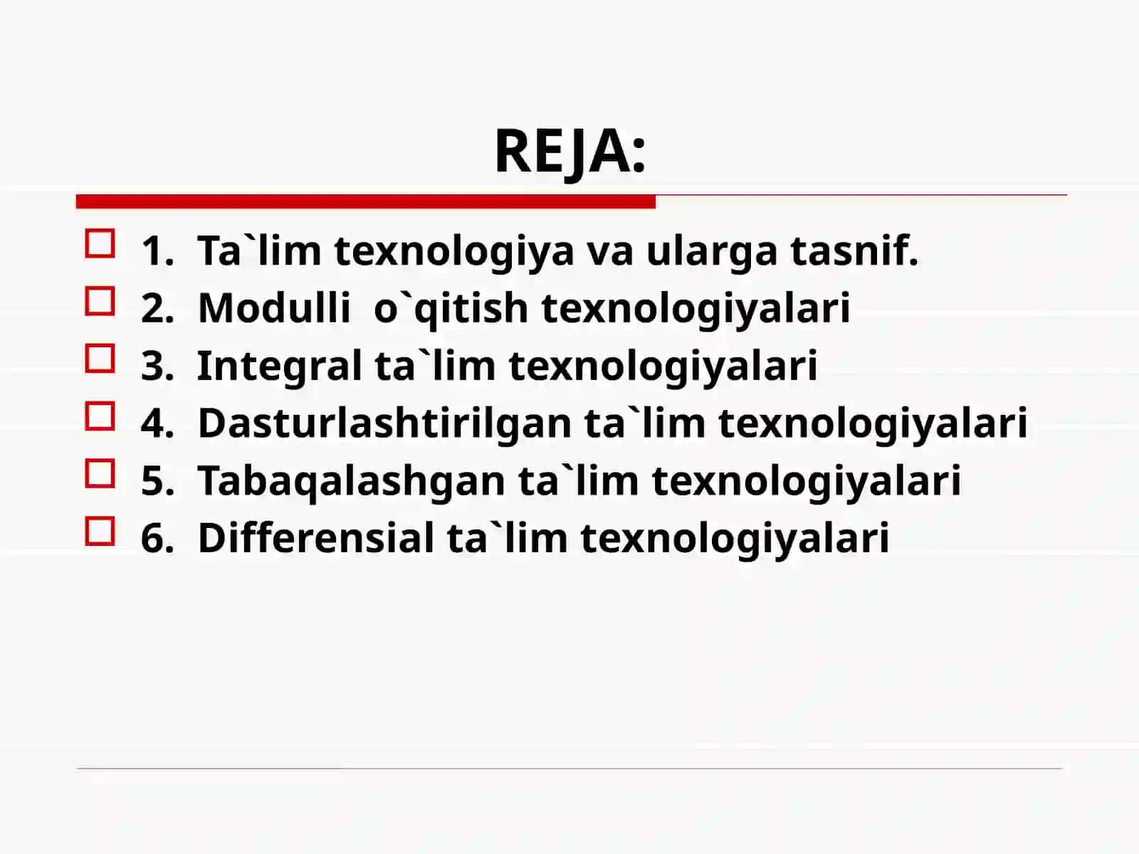 MUAMMOLITA’LIM TEXNOLOGIYALARI 2