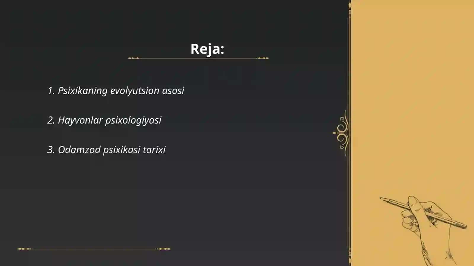Psixikaning filogenetik taraqqiyoti 2