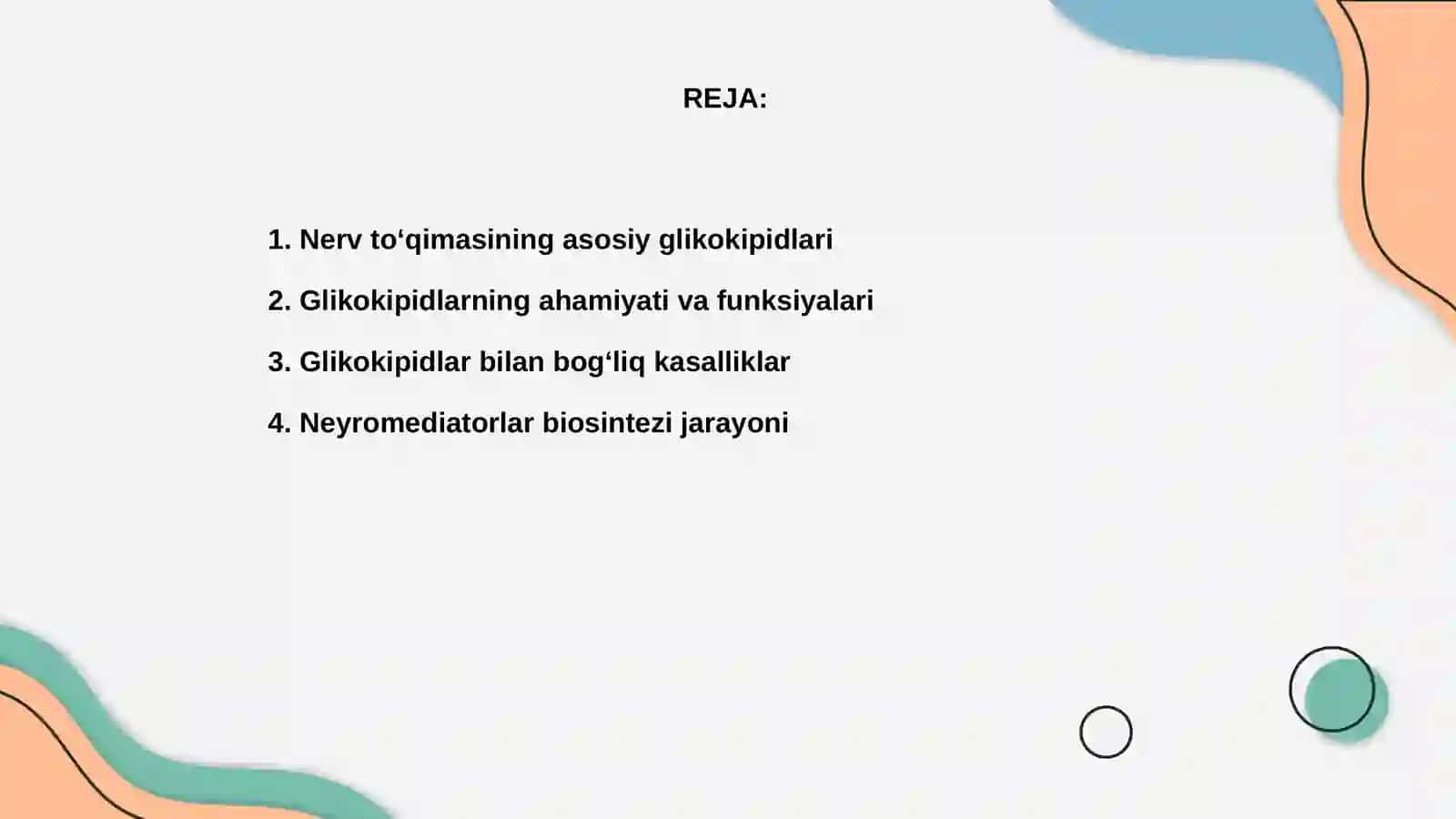 Nerv to‘qimasining asosiy glikokipidlari 2