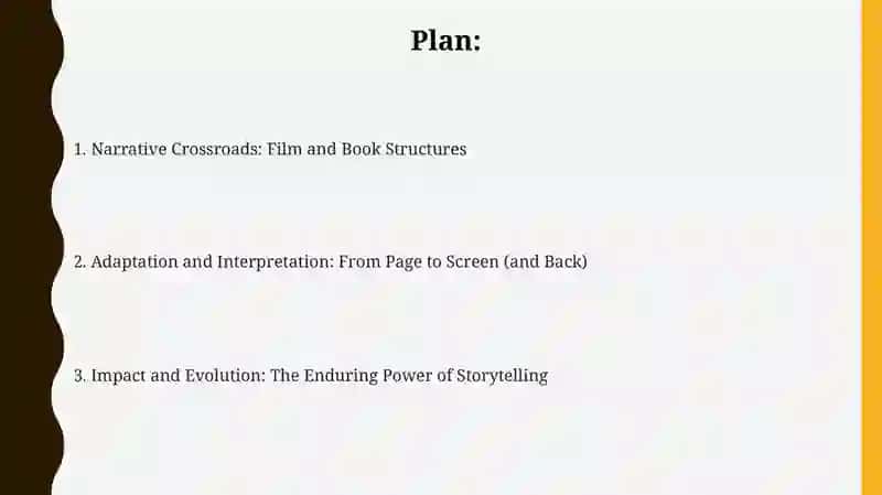 Narrative Crossroads: Film and Book Structures 2
