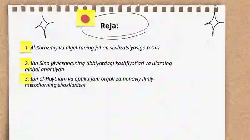 Oʻzbekistonning eng yangi tarixi fanidan taqdimoti 2