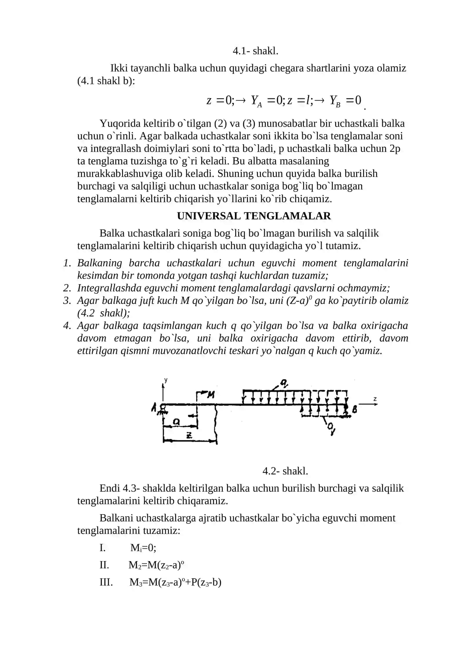 Bulgak egilgаn o`qining tаkribiy diffеrеnsiаl tеnglаmаsi 2