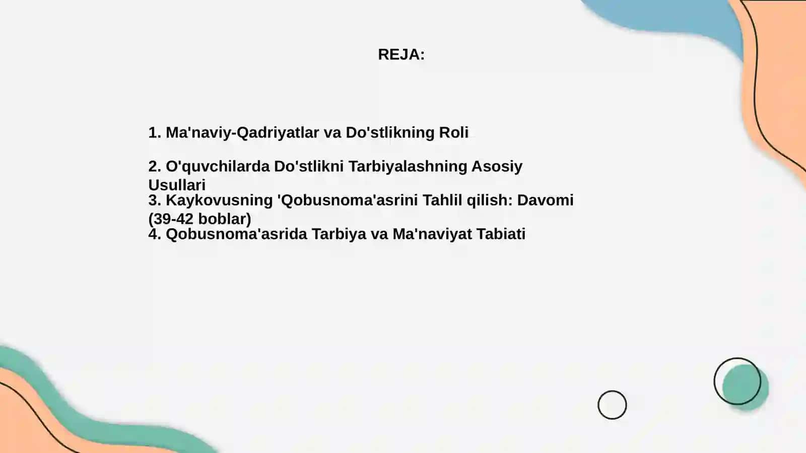 Ma'naviy-qadriyatlar vositasida òquvchilarda do'stlikni tarbiyalash 2