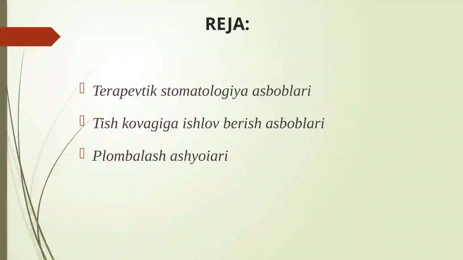 Stomatologiya asboblari 2