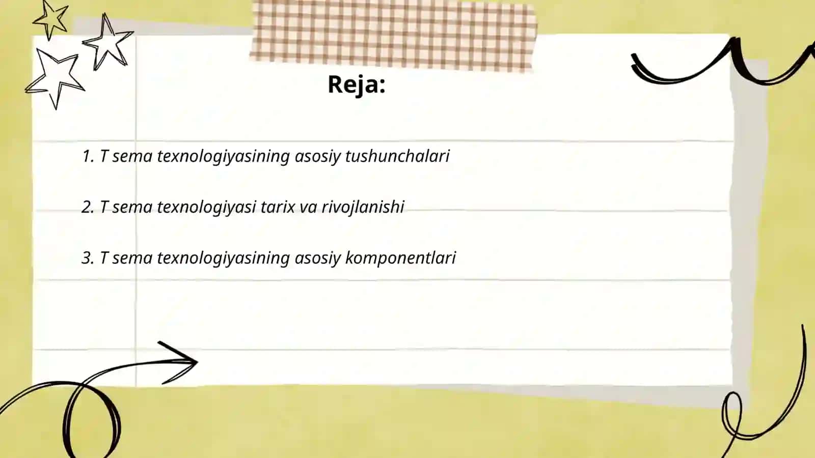 T sema texnologiyasi 2