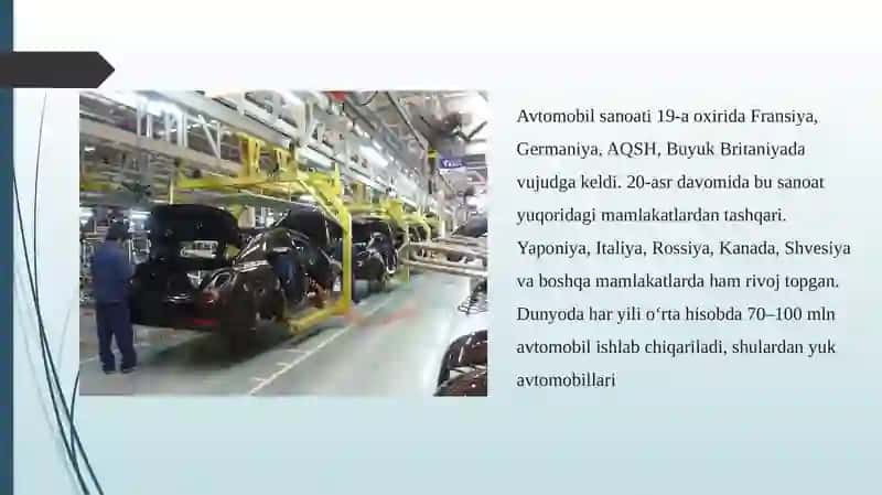 Avtomobil sanoati 2
