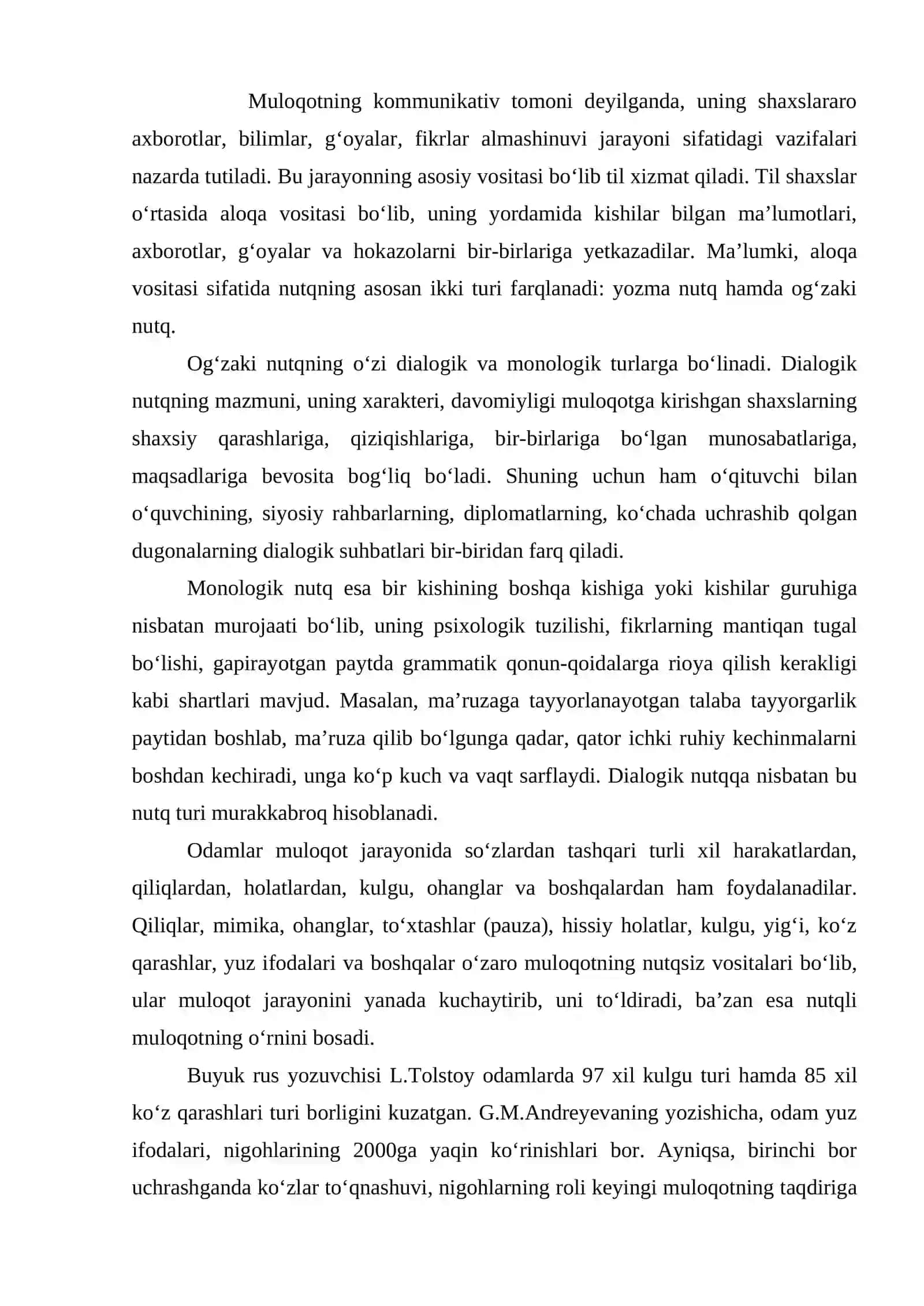 Muomalaning kommunikativ tomoni: muomala informatsiya almashishdir 2
