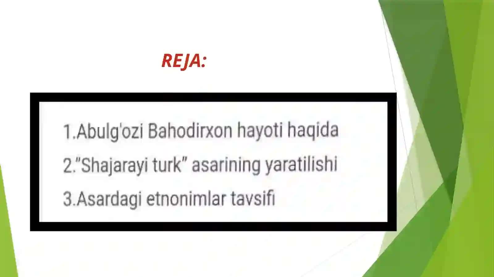 SHAJARAI TURK 2