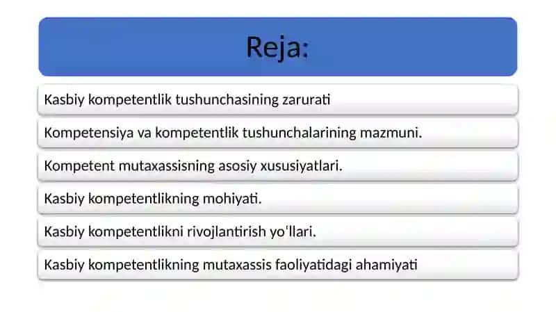 Pedagogning kasbiy kompetensiyalari va uni rivojlantirish yo‘llari 2