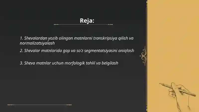Shevalardan yozib olingan matnlarning sintaktik tahlilini amalga oshirish 2