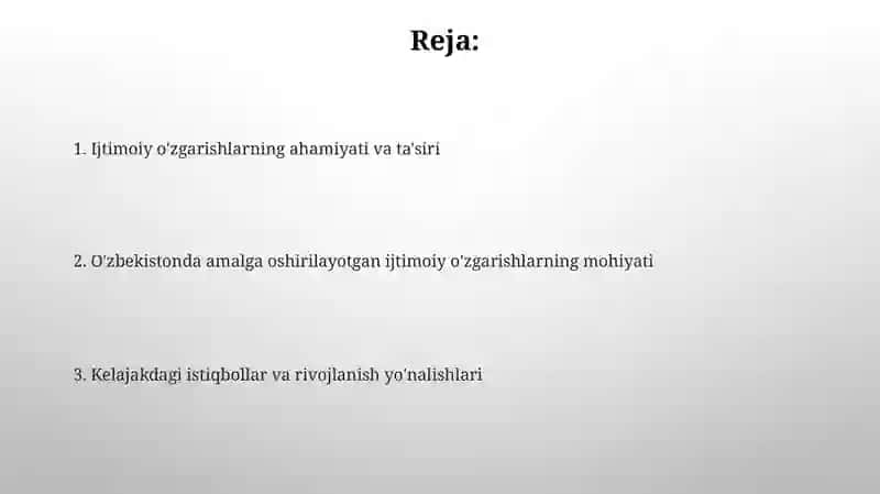 Kelajakdagi istiqbollar va rivojlanish yo'nalishlari 2