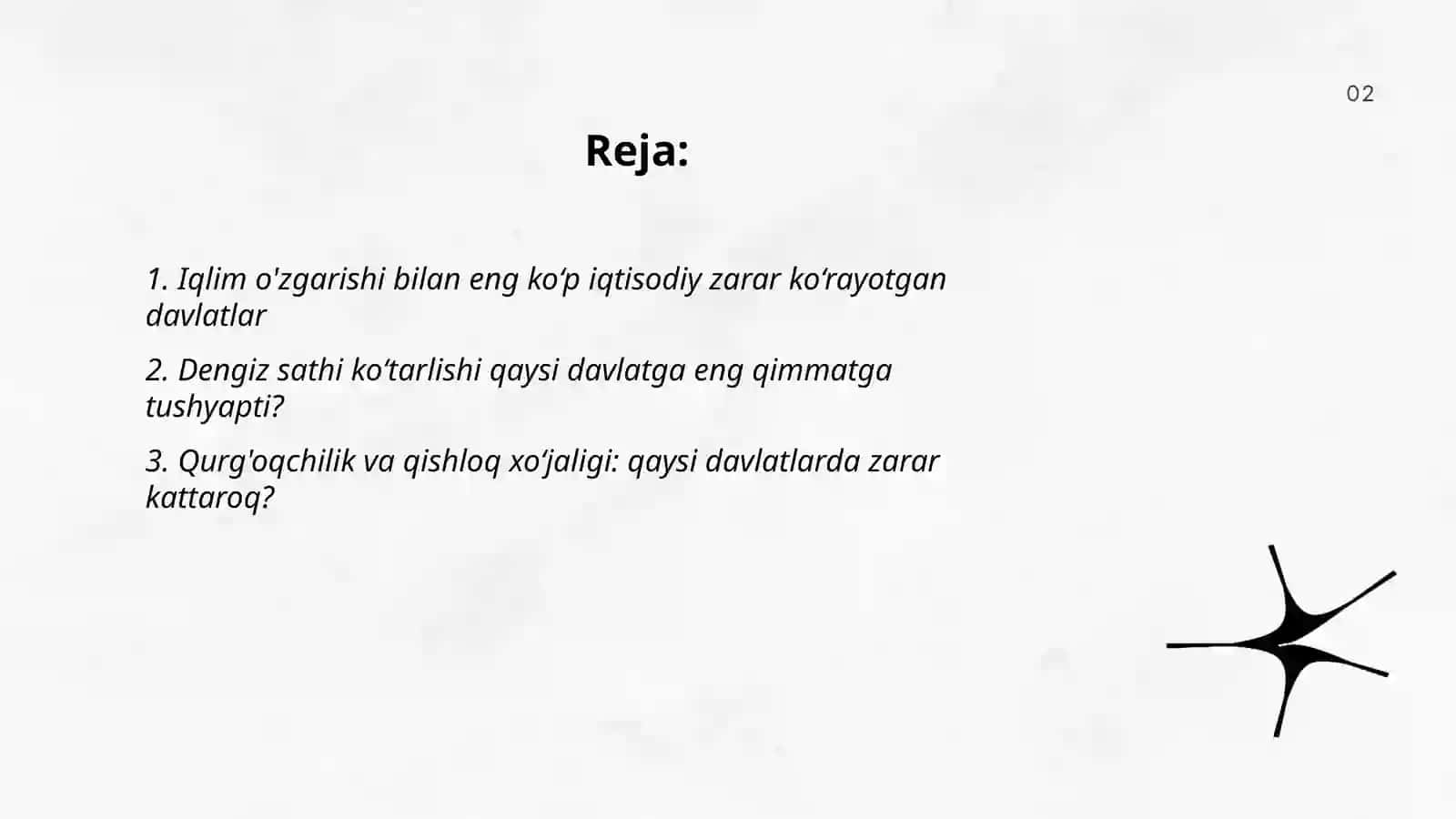 Iqlim o'zgarishi qaysi davlatga qimmatga tushyapti 2