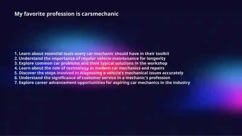 Car Mechanic Training Course 2