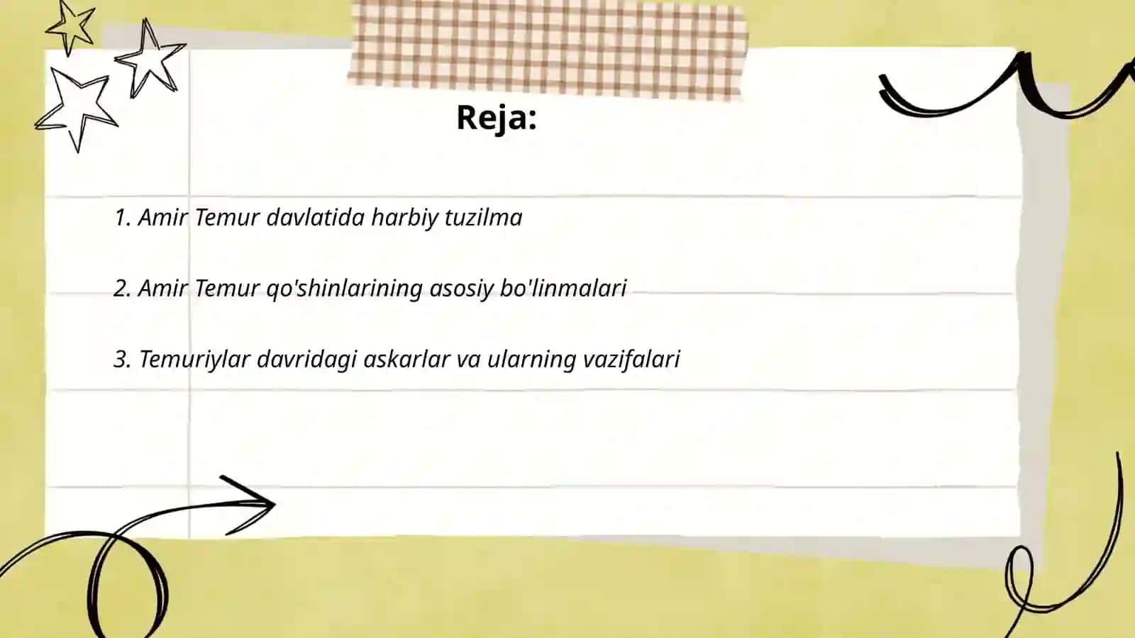 Amir Temur davlatida Qushin tuzilishi 2
