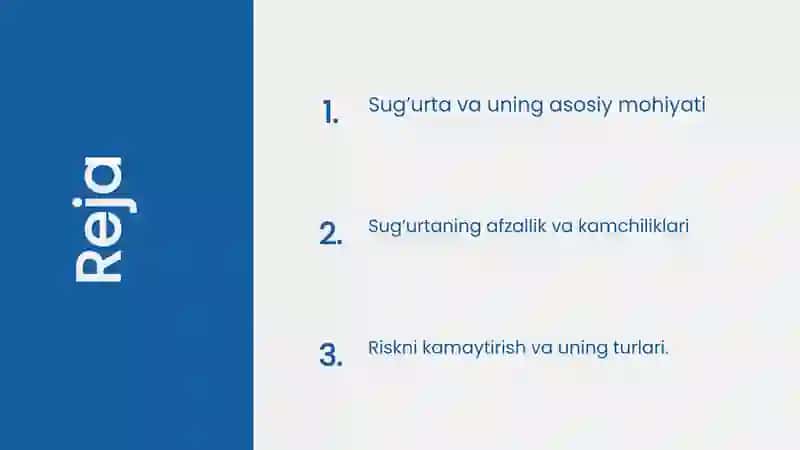 Sugʻurtavarisklarni kamaytirish usullari 2