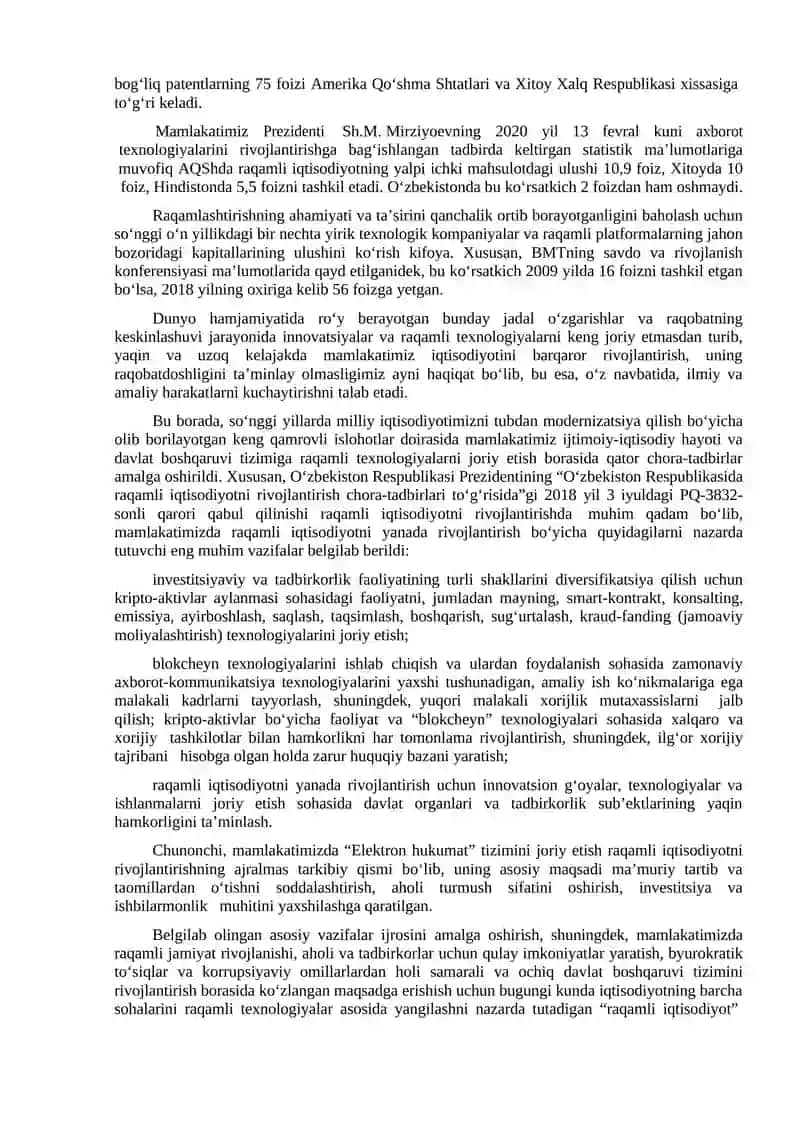 Raqamli iqtisodiyot 2