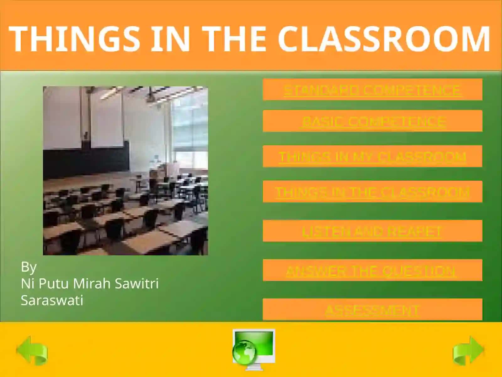 THINGS IN THE CLASSROOM 2