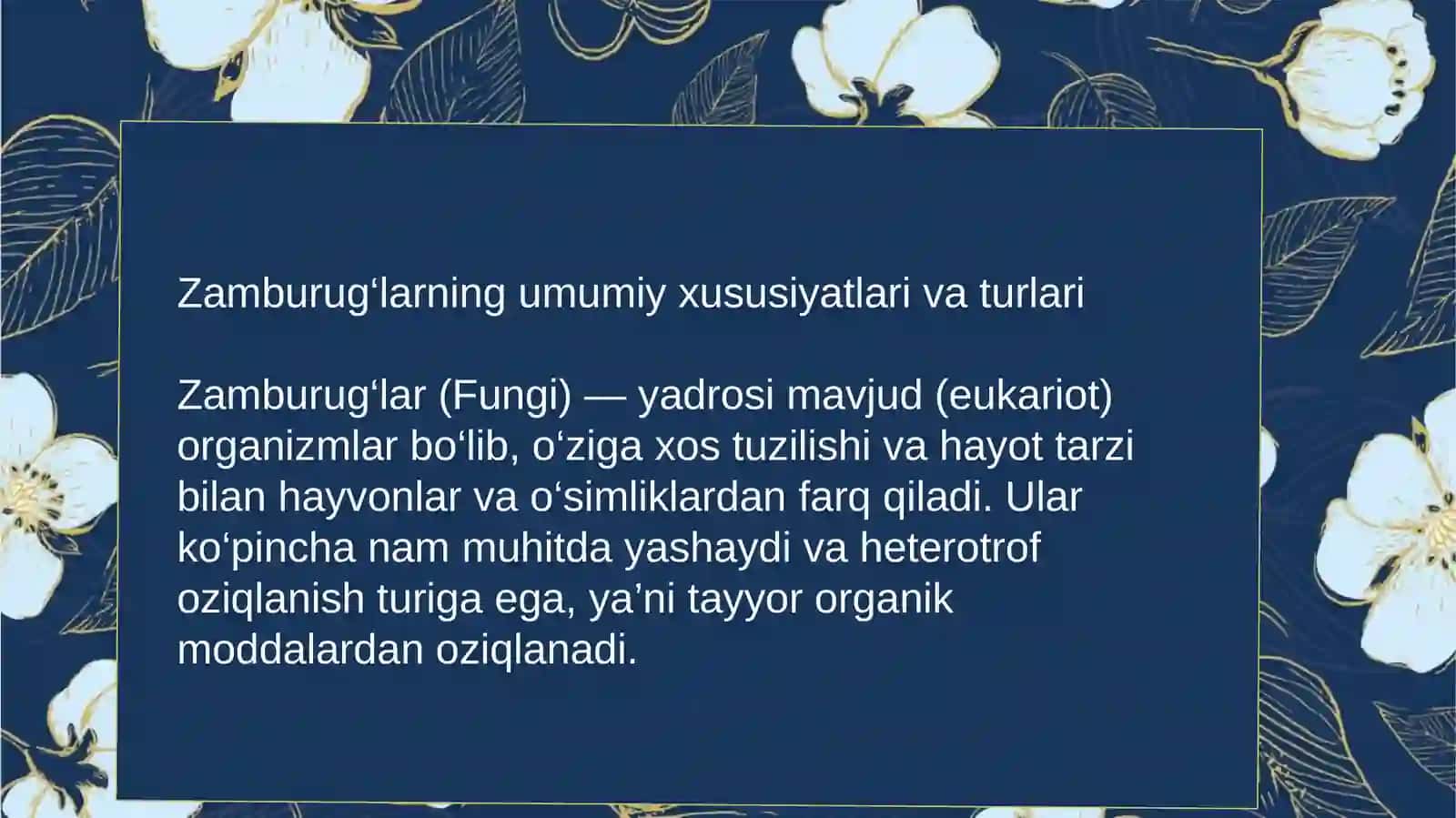 Zamburug‘larning sanoat va qishloq hujaligidagi ahamiyati 2