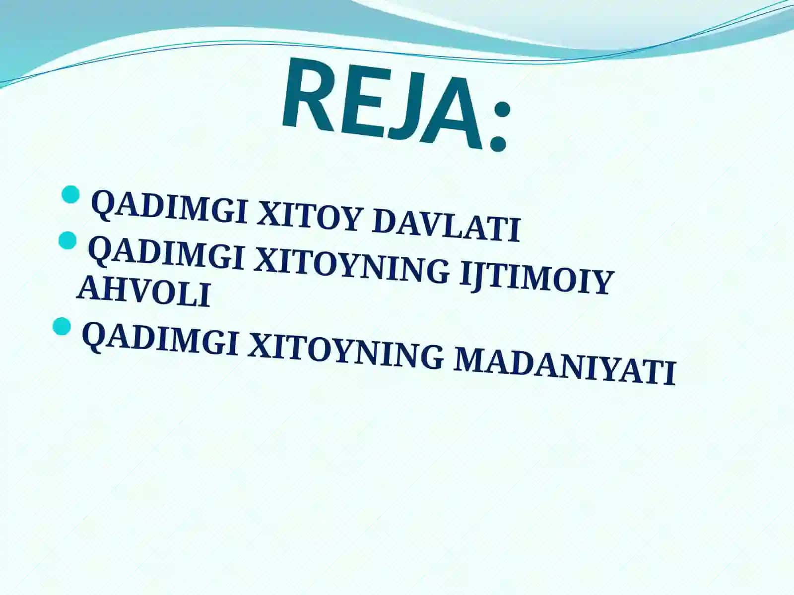 QADIMGI XITOY DAVLATI 2
