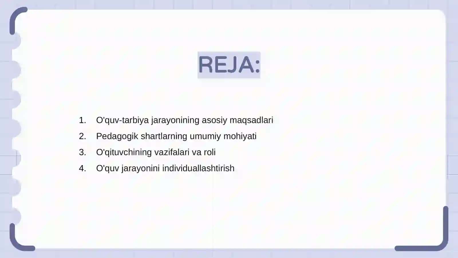 O'quv-tarbiya jarayonini takomillashtirishning pedagogik shartlari 2