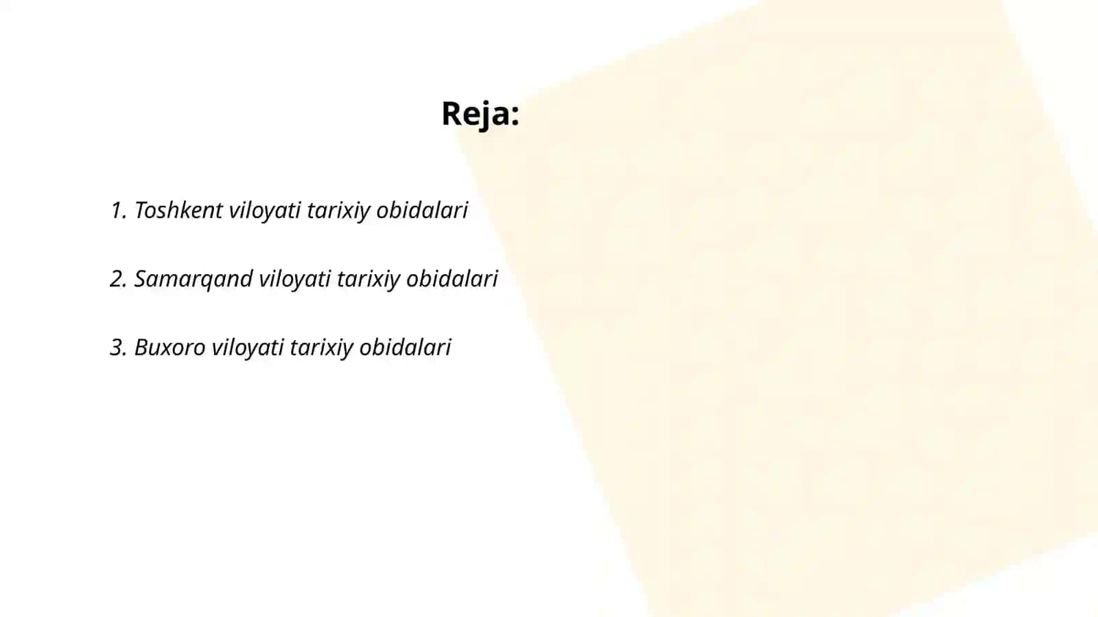 Toshkent viloyati tarixiy obidalari 2