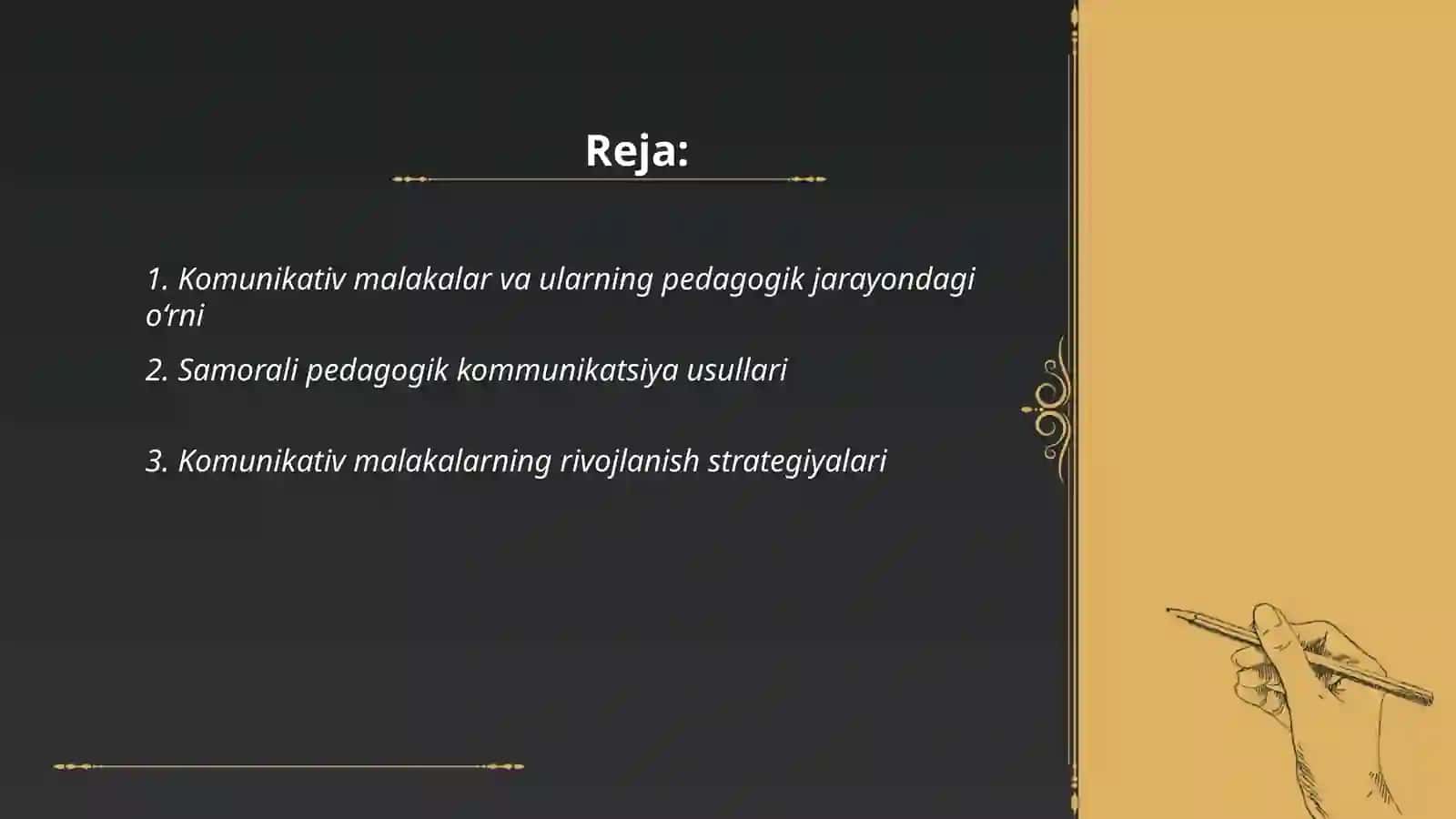Kominikativ malakalar va tasir koʻrsatish fakt va pedagogik fakt haqida tushuncha 2