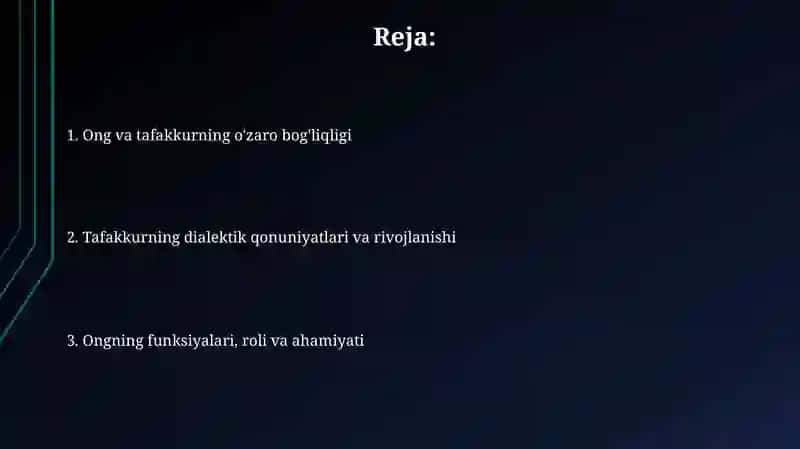 Ong til va tafakkur dialektikasi 2