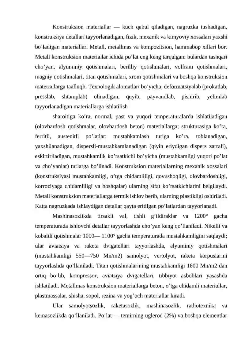 Konstruktor materiallari 2