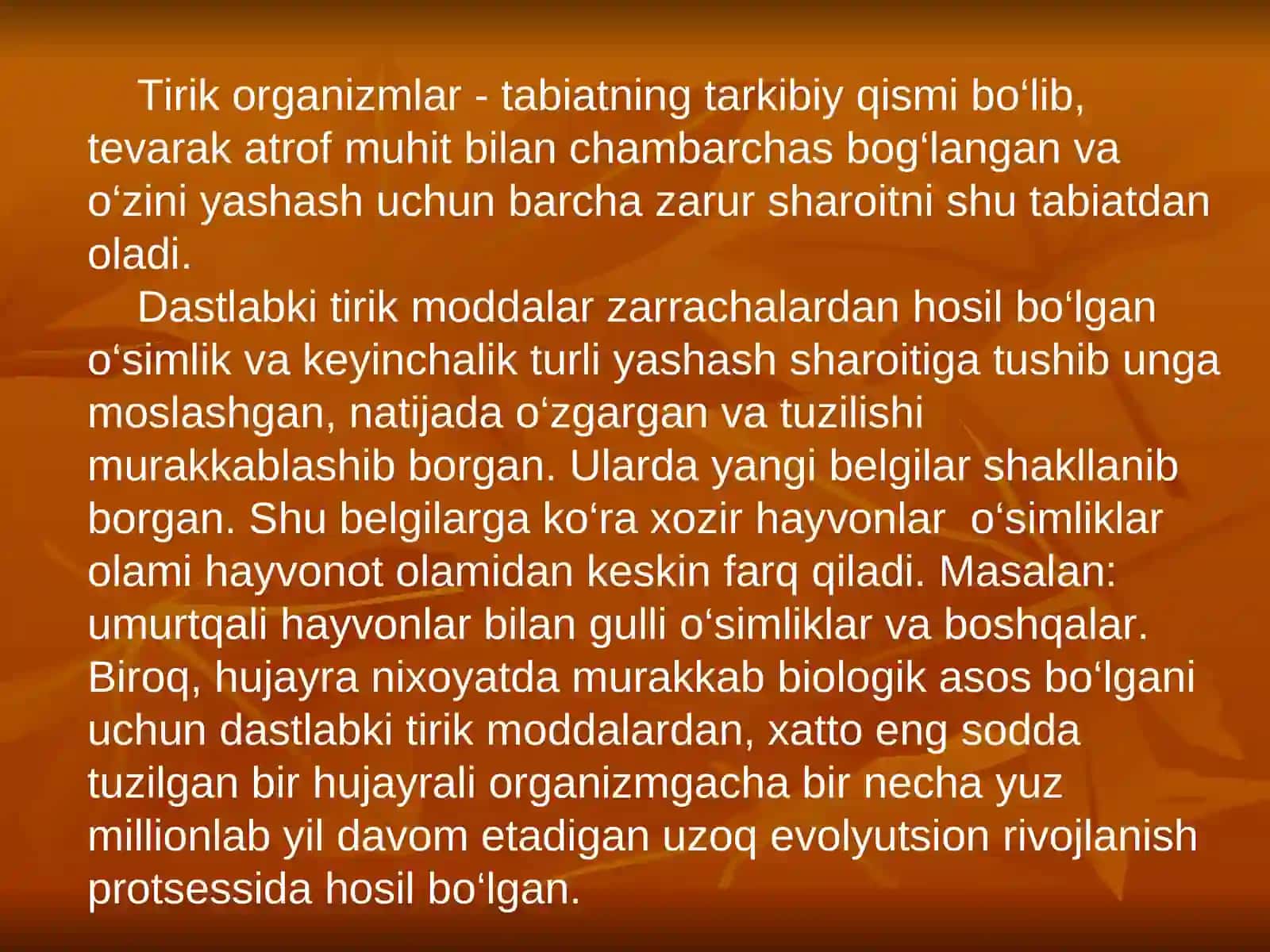 Botanika va Geobatanika Fanini Predmeti O‘simlik Hujayralarinig Tuzilishi 2