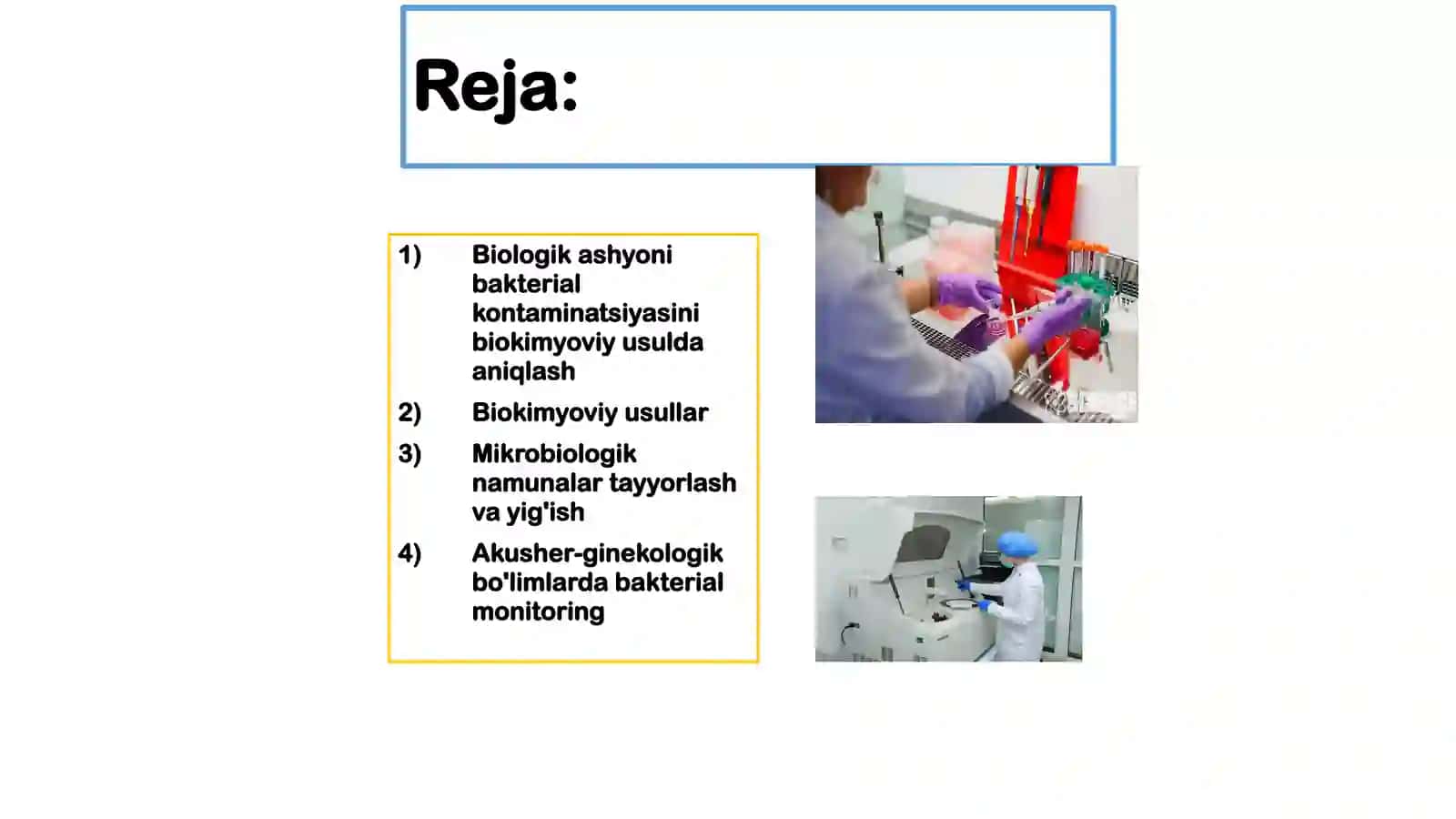 Biologik ashyoni bakterial kontaminasiyasini biokimyoviy usulda aniqlash 2