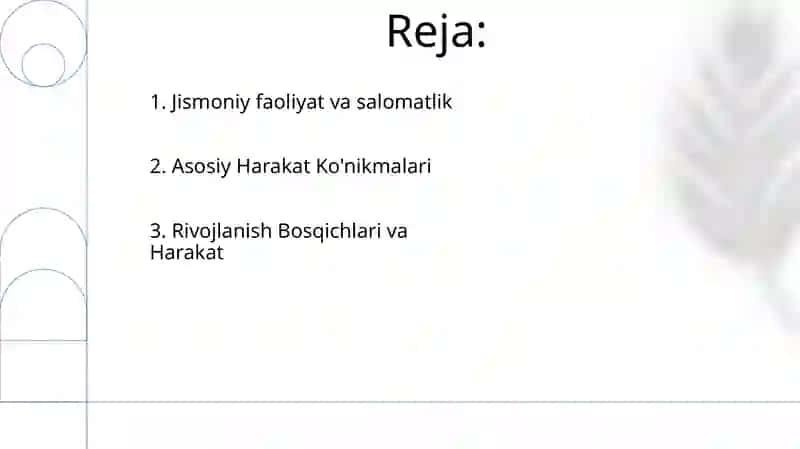 Bolalar jismoniy tarbiya nazariyasining predmeti va asosiy tushunchalari 2