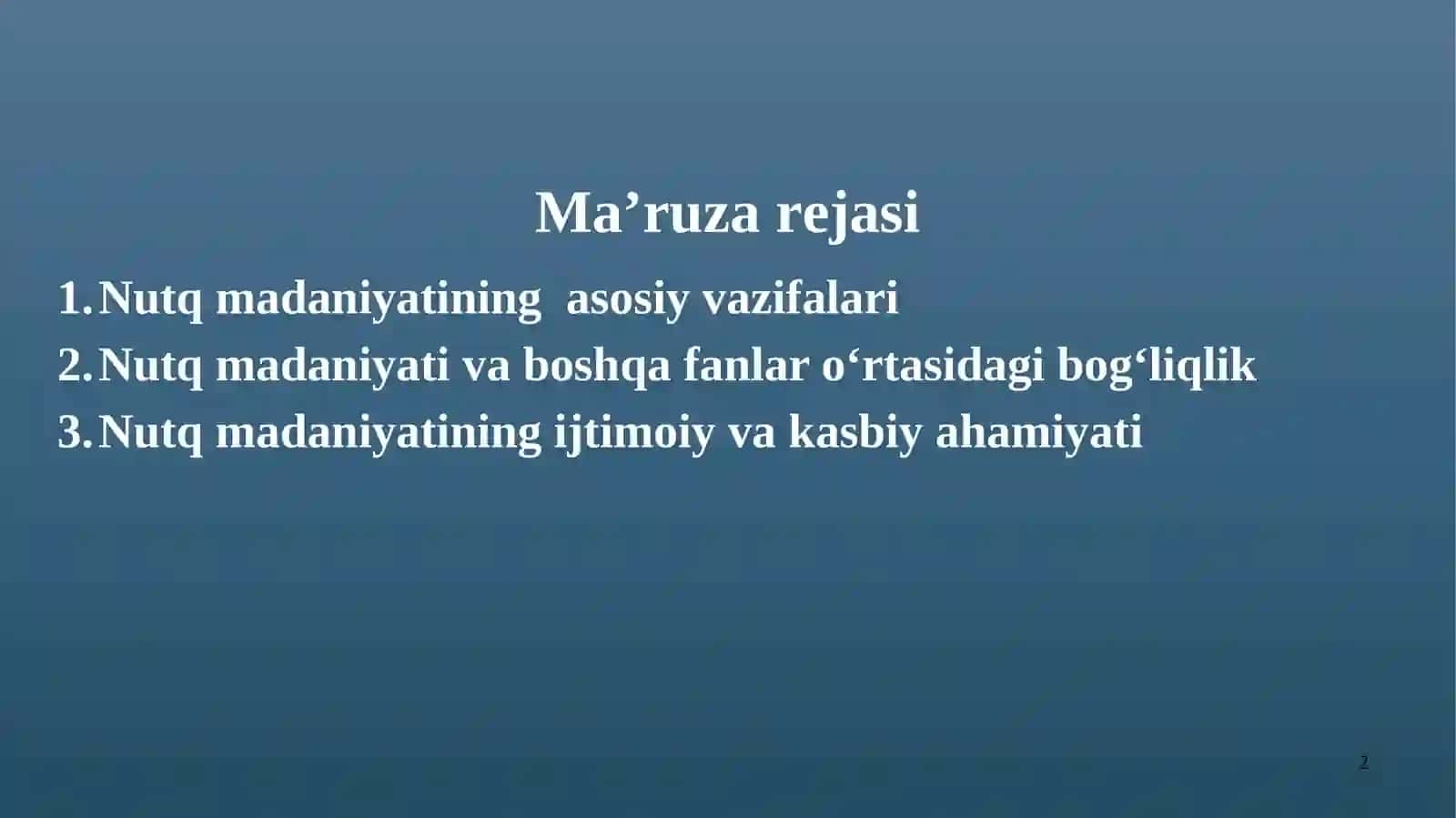 Notiqlik san’ati asoslari. Nutqiy muomala shakllari 2